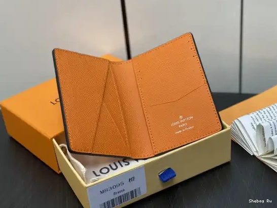 LOUIS cm VUITTON Pocket Organizer-7.5*11.1*1 0603